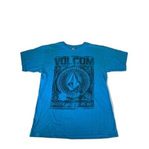 Volcom vintage facets of empire t shirt medium